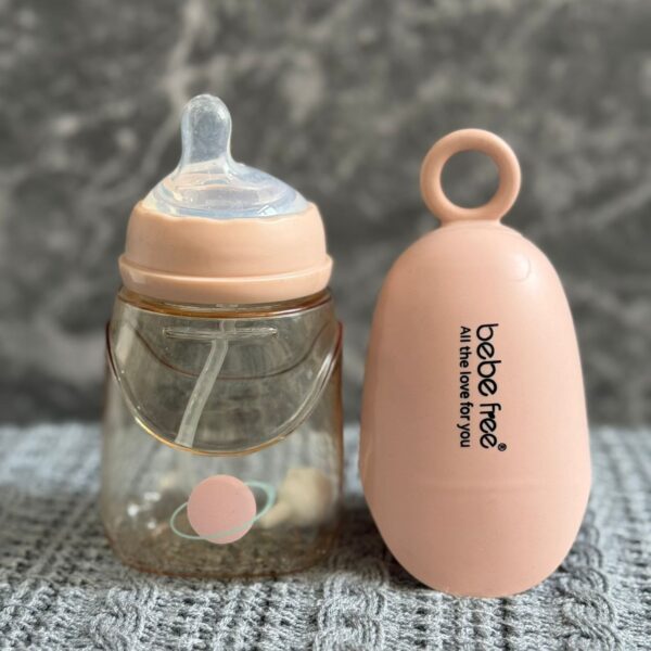 شیشه شیر نوزادی حجم 240میلی لیتر ب ب فری - BEBE FREE - تصویر 4